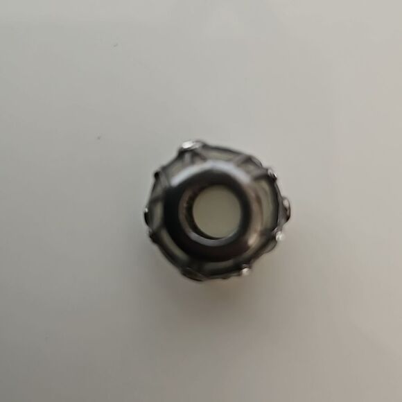 Chamilia Glass Charm With White Stone 925 Stamped - Picture 7 of 16